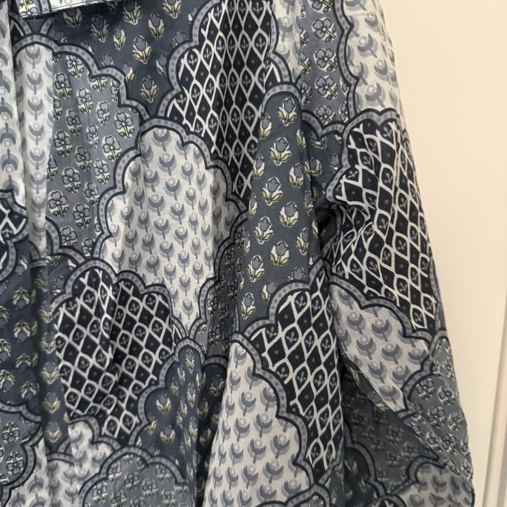 JISORA Tie and Dye Print Jharokha Cotton Shrug - Picture 8 of 12